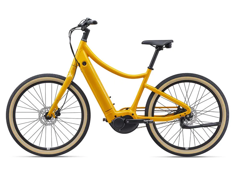 2024 Momentum Vida E+ - Mid-Step Electric Bike - Bumblebee-1